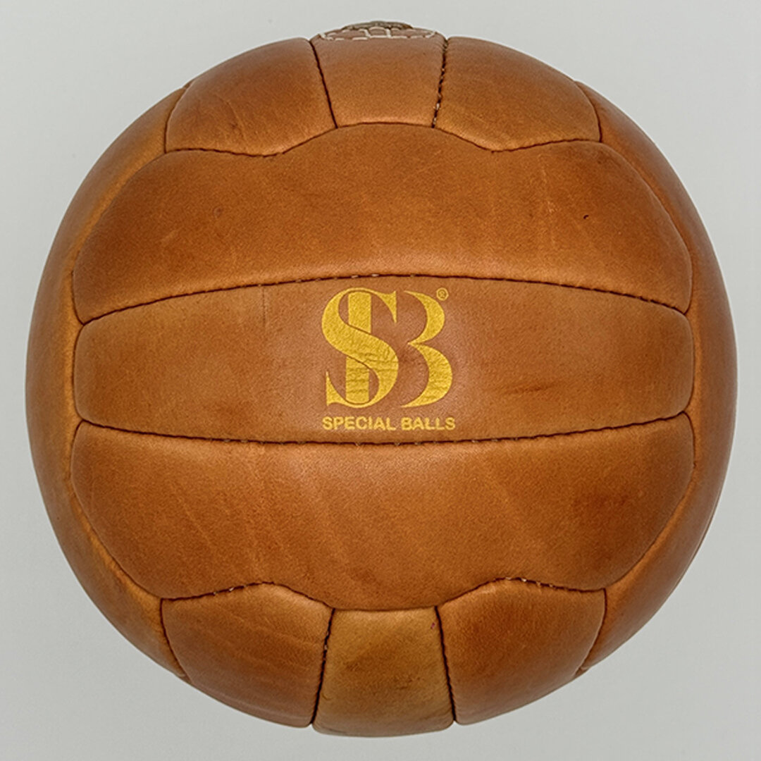 Retro Handgestikte Voetbal - Maat 5
