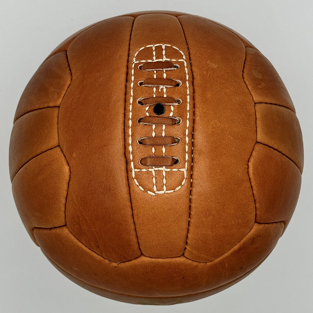 Retro Handgestikte Voetbal - Maat 5