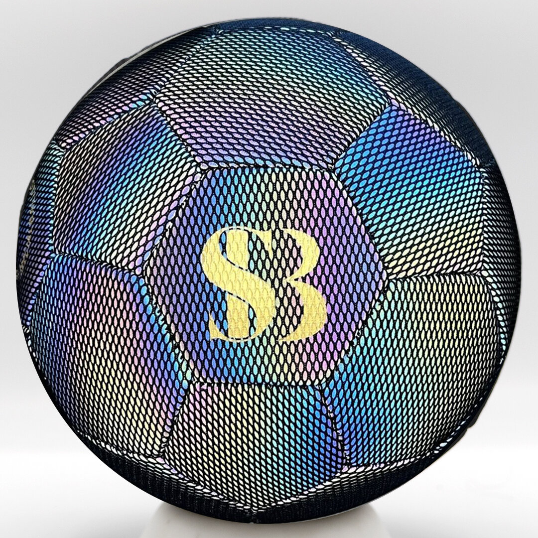 Shine Bling - Voetbal - Reflectief - Holografisch