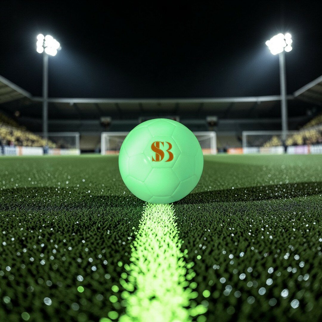 Shine Bright - Glow in the dark voetbal  - Maat 5