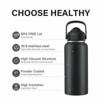 Summer Edition Thermosfles 1L (with magnetic phone holder)