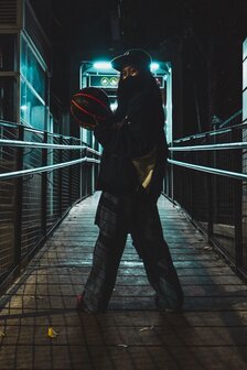 Stays Bright Deluxe - LED - Basketbal - Maat 7