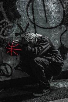 Stays Bright Deluxe - LED - Basketbal - Maat 7