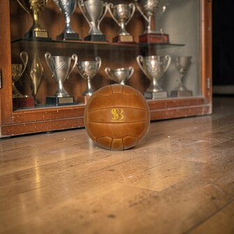 Retro Handgestikte Voetbal - Maat 5