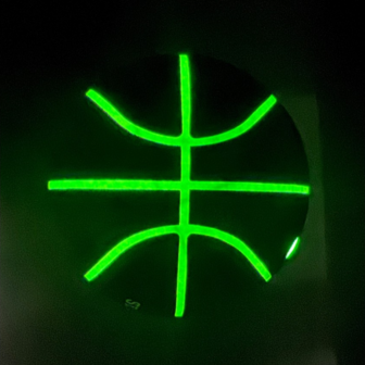 Stays Bright Deluxe - LED - Basketbal - Maat 7