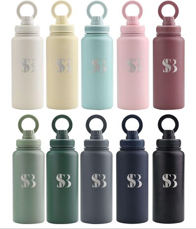 Summer Edition Thermosfles 1L (with magnetic phone holder)