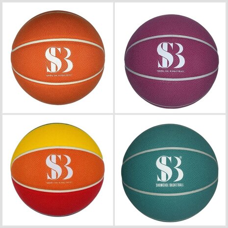 4 color showcase basketball