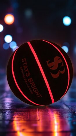 Stays Bright Deluxe - LED - Basketbal - Maat 7