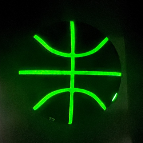 Stays Bright Deluxe - LED - Basketbal - Maat 7