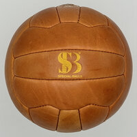 Retro Handgestikte Voetbal - Maat 5